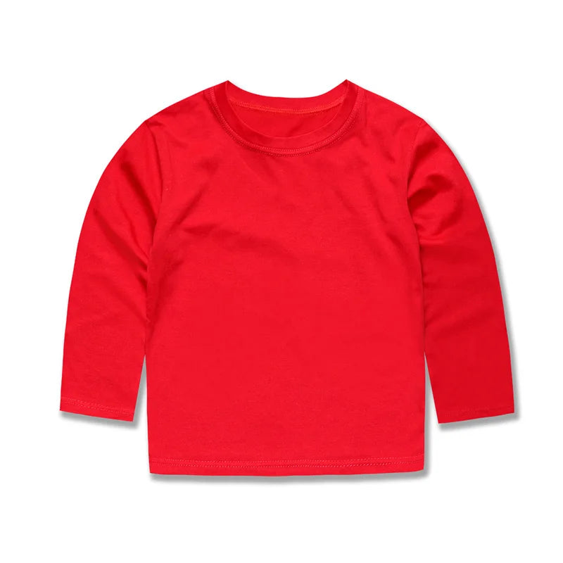 100% Cotton Plain T-Shirts For Kids