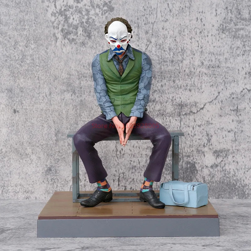 Movie Joker -Heath Ledger Car Doll Car Rear Roof Pendant Car Rear Exterior Ornaments Car Clown Ornament Kids Toys