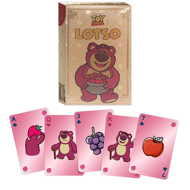 DISNEY MOVIES PLAYING CARS Stitch Poker Lots-o'-Huggin' Bear Playing Cards Poker Indoor Family Entertainment Games