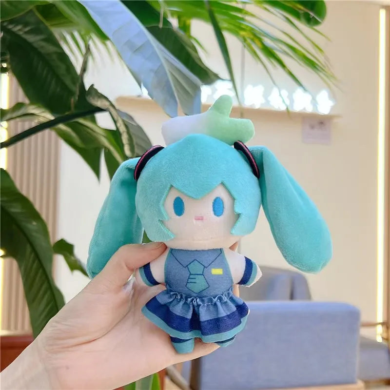 Hatsune Miku Plush Keychain Kawaii Bag Pendant Soft Stuff Accessories For Birthday Gift