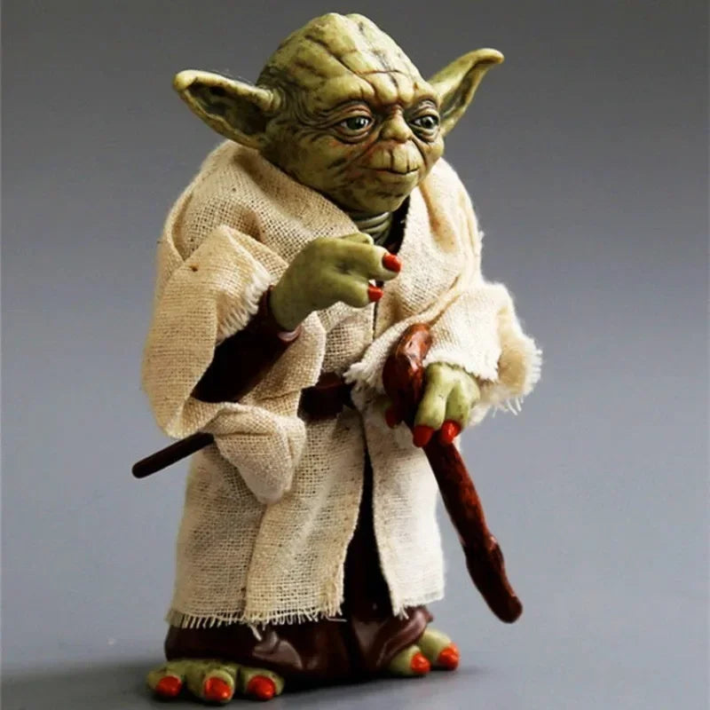 Stars Wars Movies Grand Master YODA Character Scale Model Action Figure Model Desktop Ornament Doll Toys Birthday Gifts