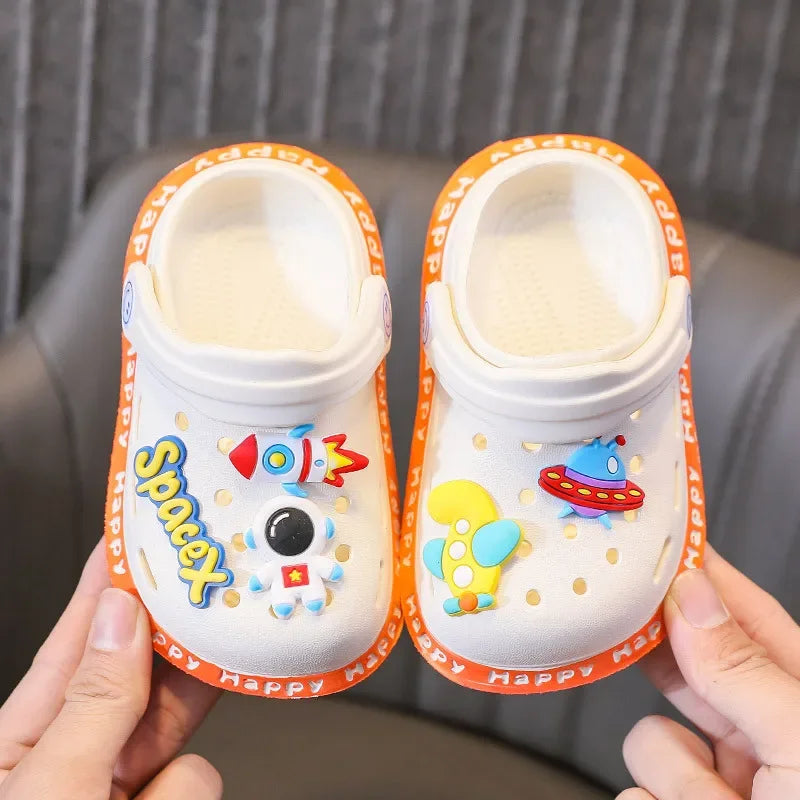 Space X themed Kids Sandals