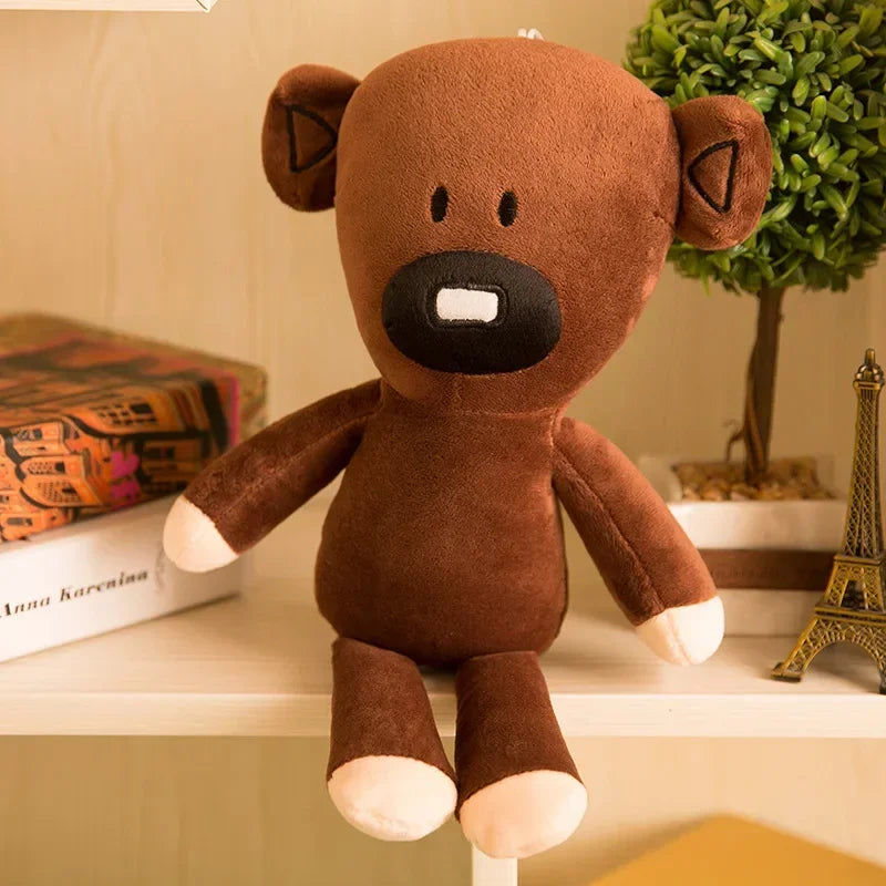 Mr Bean Teddy Bear Plush Toy Comedy Cartoon Movie Figure Cute Animal Baby Stuffed Doll Mini Pillow Decor Soft Children Gifts