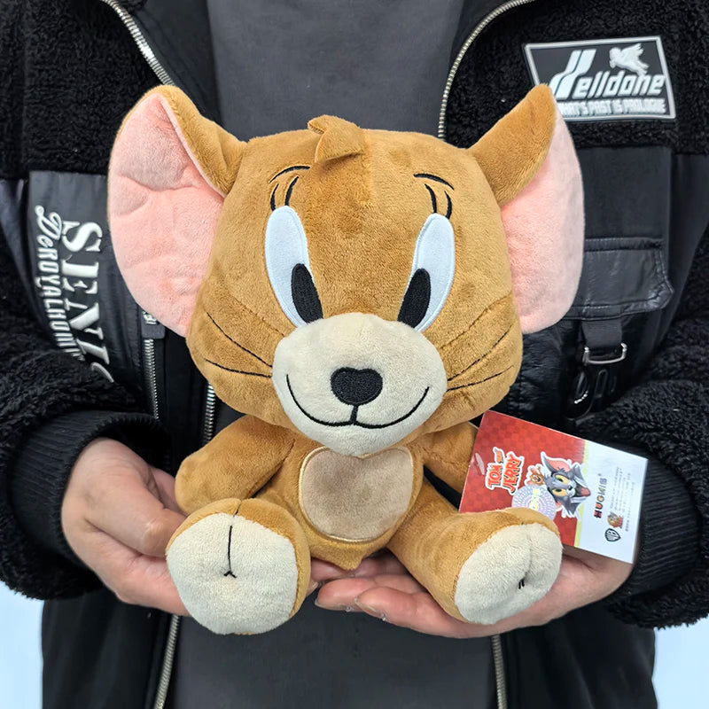 Anime Tom And Jerry Plush Toy Cartoon Movie Figures Cat Mouse Cute Plushies Stuffed Animal Doll Toys For Kids Gift Free Shipping
