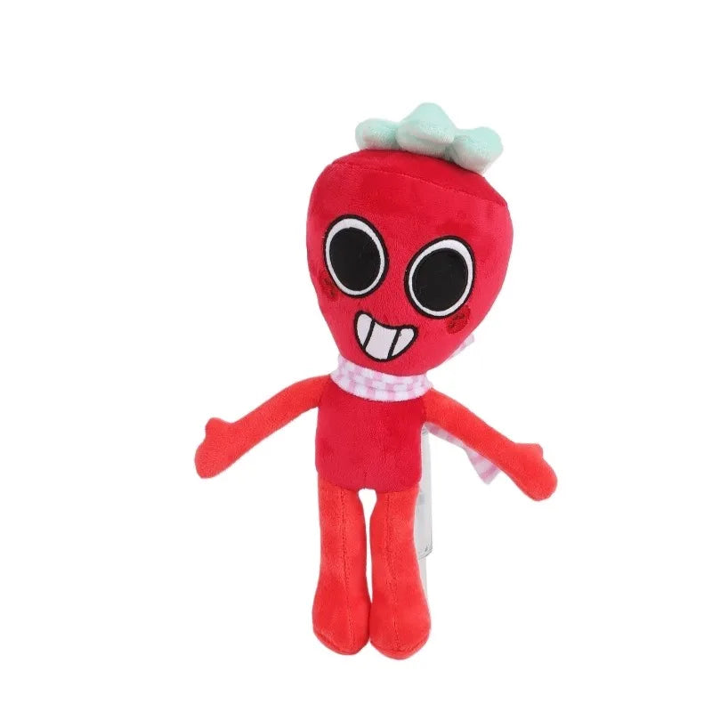 DANDY'S WORLD Plush Cute Dandy World Scrap Stuffed Horror Game Goob Pebble Plushie Soft Pillow Doll Children Gifts Doll