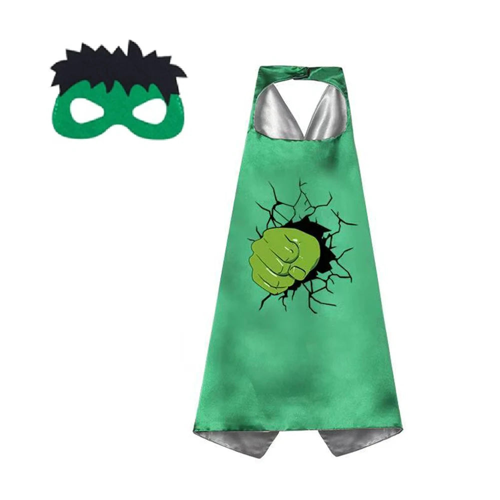 Superhero Capes for Boy girl birthday Gifts Cartoon Dress Up Costumes Party Supplies Easter halloween cape cloak