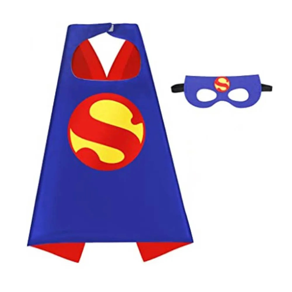 Superhero Capes for Boy girl birthday Gifts Cartoon Dress Up Costumes Party Supplies Easter halloween cape cloak