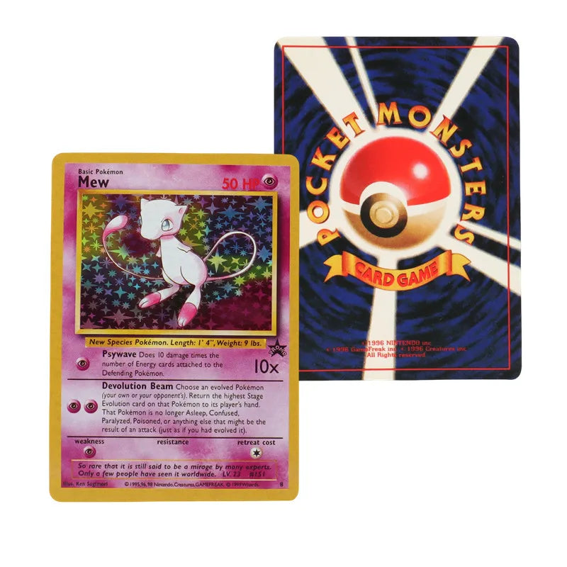 Pokémon cards 151Pcs 1996 first generation