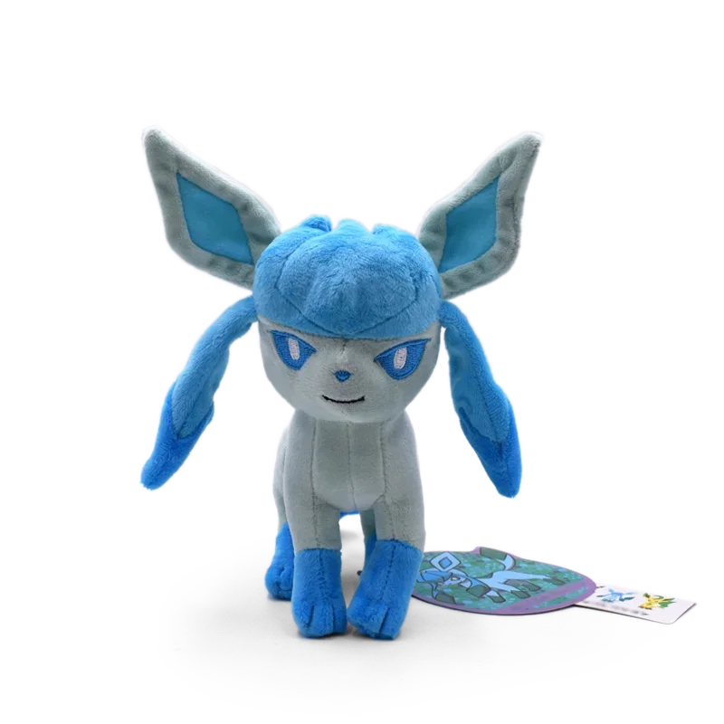 POKEMON Leafeon Vaporeon Glaceon Sylveon Espeon Umbreon Vaporeon Sylveon Plush Toys Game for Collectible Gift,Soft Plushies Stuffed