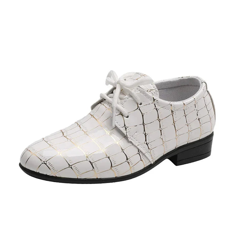Boy's formal Leather Pointed Toe Shoes