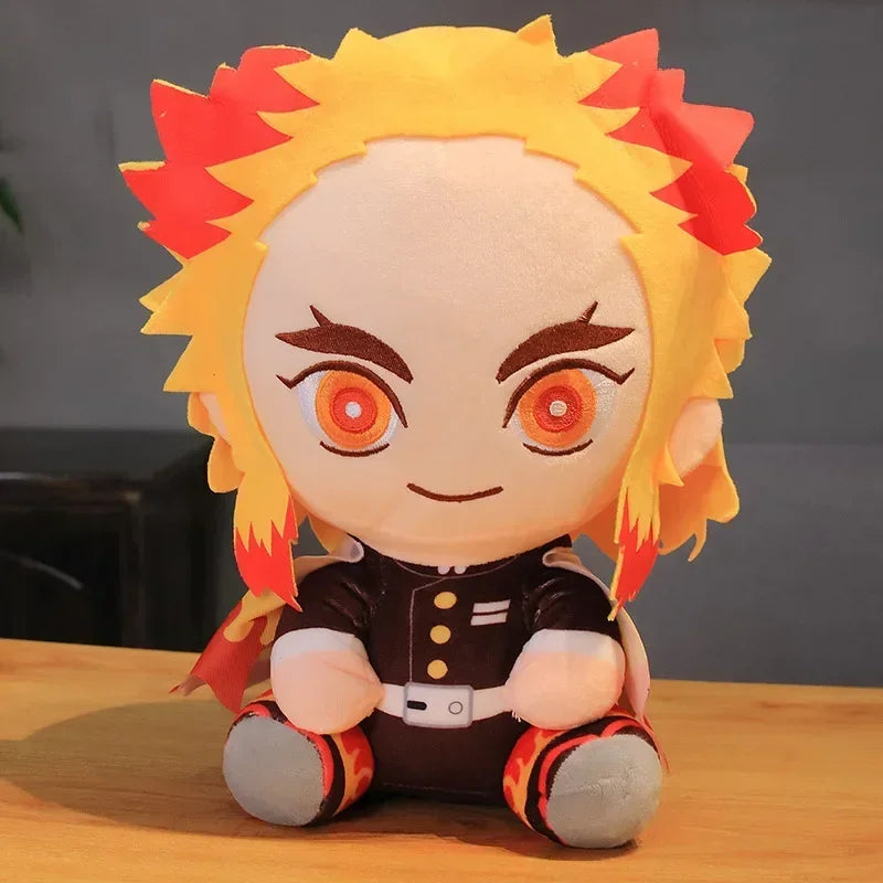 Demon Slayer Plush Doll 20cm Tanjirou Nezuko Zenitsu Anime Movie Stuffed Toy Kimetsu No Yaiba Game Plushie Figure Kids !!!