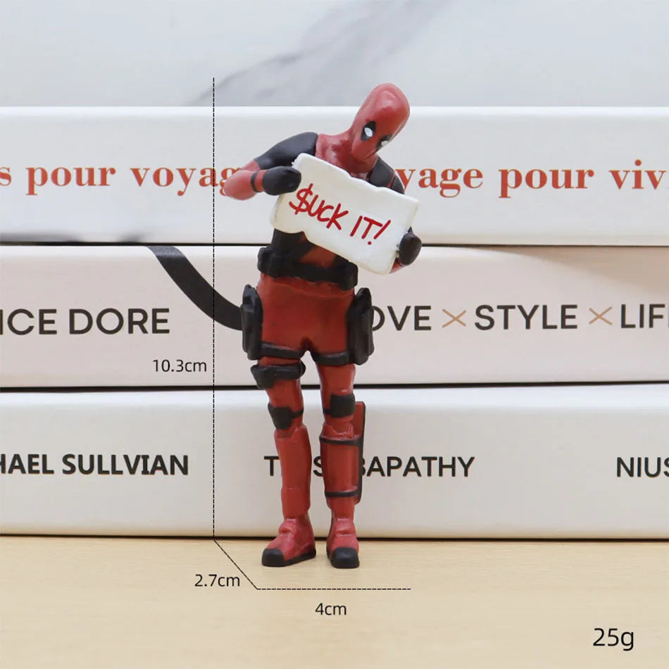 Deadpool 3 movie Deadpool & Wolverine Figure Toy Doll Model Decoration For Kid Birthday Gifts