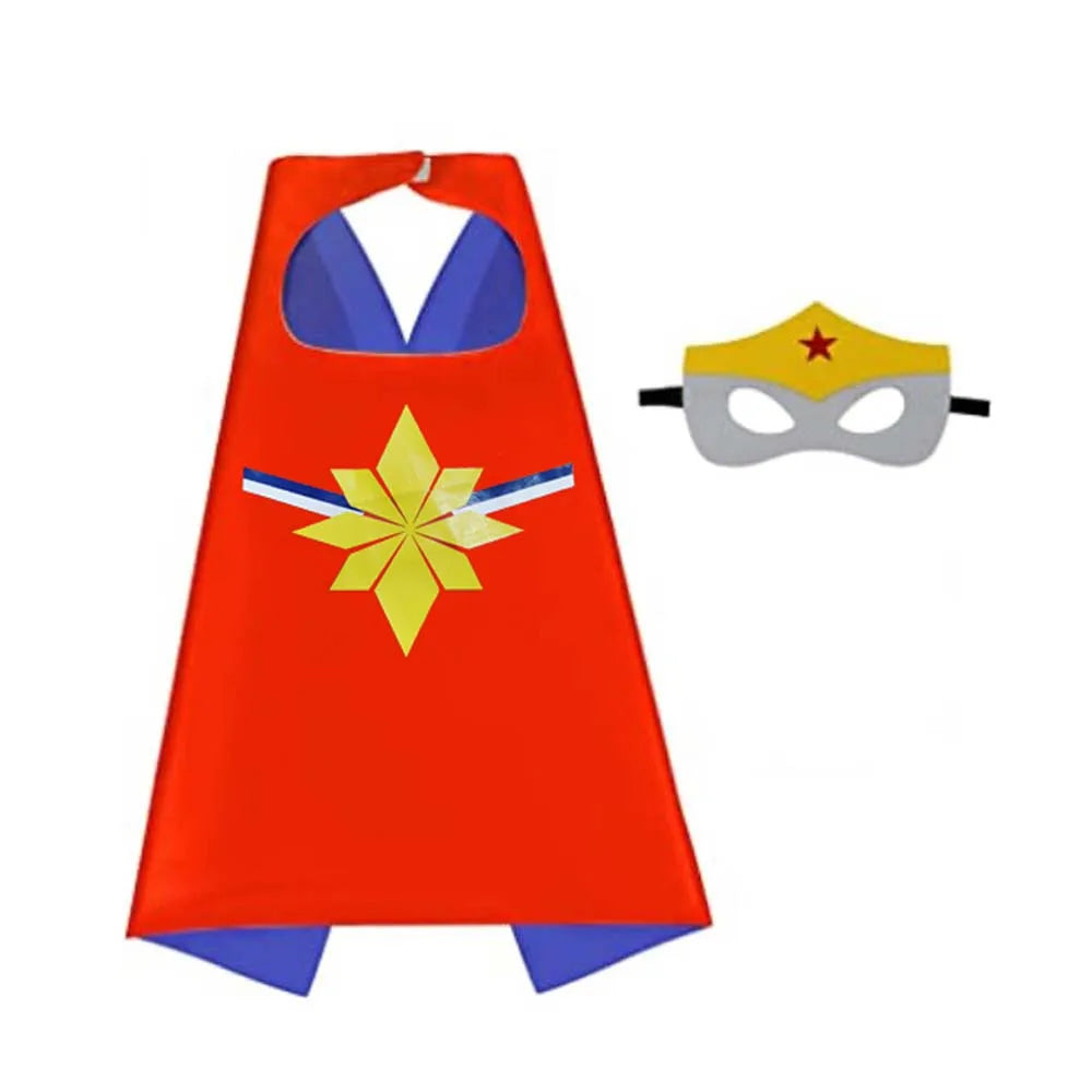 Superhero Capes for Boy girl birthday Gifts Cartoon Dress Up Costumes Party Supplies Easter halloween cape cloak
