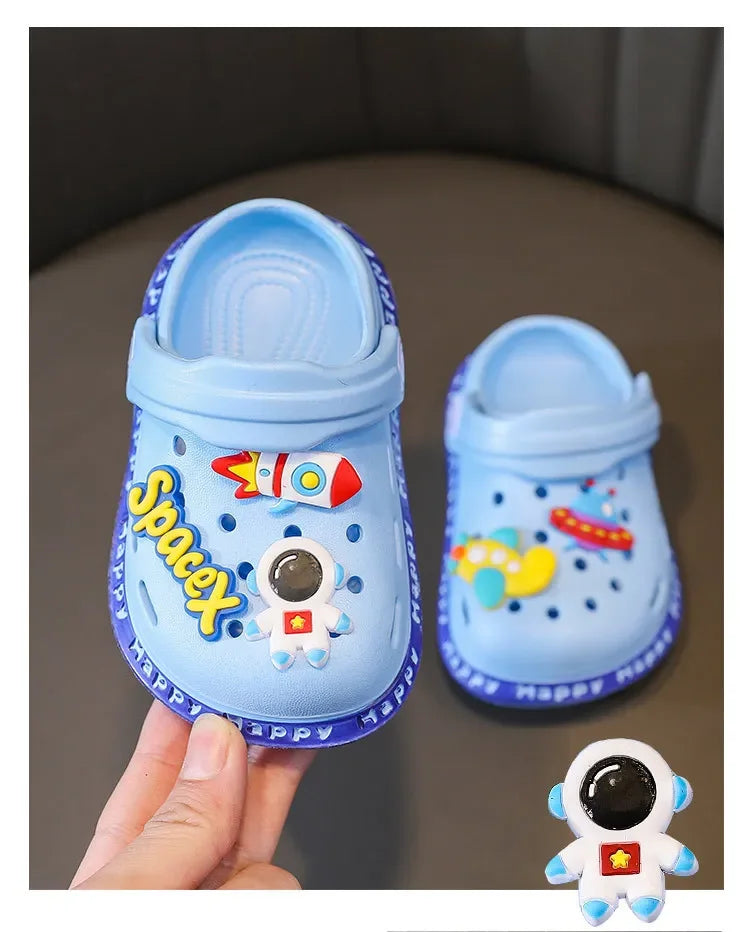 Space X themed Kids Sandals