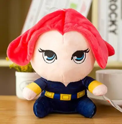 Disney Movie MARVEL AVENGERS Hero 28cm Plush Doll Spiderman Spider-man Ironman Captain America Soft Stuffed Toys For Kids