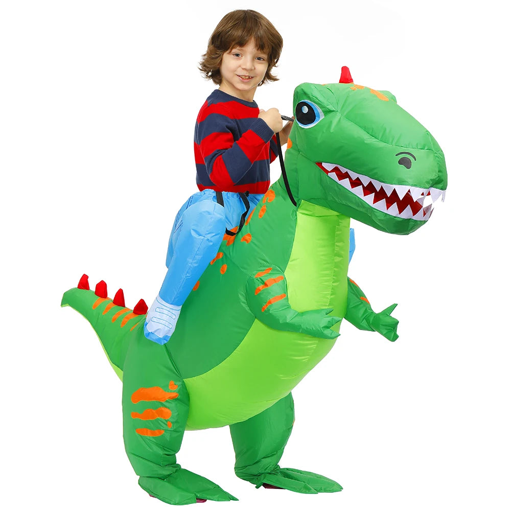 Child Kids Mascot Dinosaur Inflatable Costumes Unicorn Rooster Anime Dress Suits Purim Halloween Christmas Party Cosplay Costume