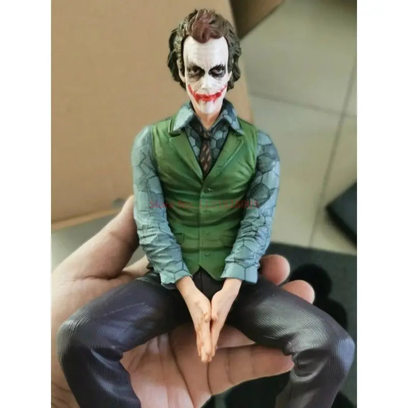 Movie Joker -Heath Ledger Car Doll Car Rear Roof Pendant Car Rear Exterior Ornaments Car Clown Ornament Kids Toys