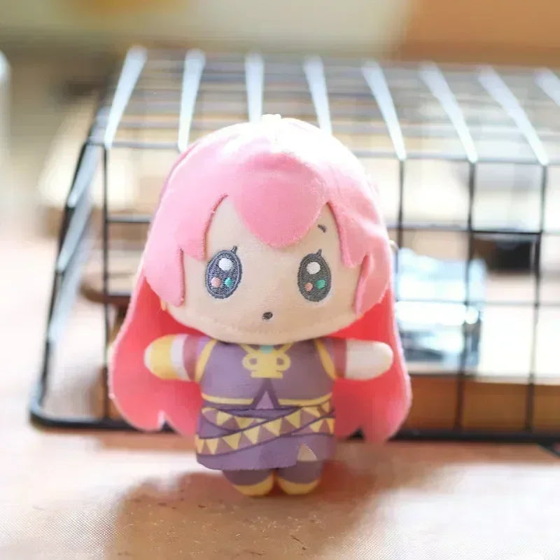 Hatsune Miku Anime Plush Toy KAITO MEIKO Luka Kagamine Rin Len Figure Stuffed Doll Kawaii Q Version Keychain Bag Pendant Gift