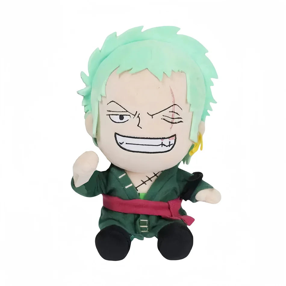 Japanese Anime One Piece 25cm Original Plush Toys CartoonFigure Luffy Chopper Ace Roronoa Zoro Cute Stuffed Doll Kids Xmas Gifts