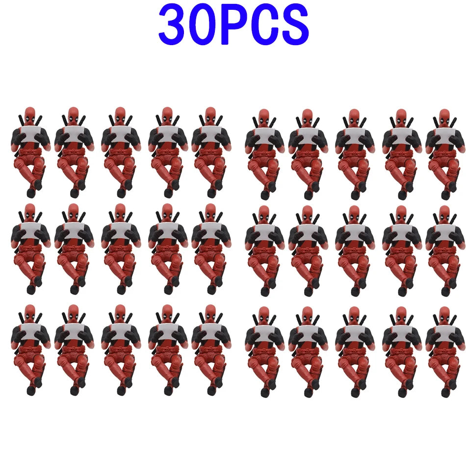 Deadpool 3 movie Deadpool & Wolverine Figure Toy Doll Model Decoration For Kid Birthday Gifts