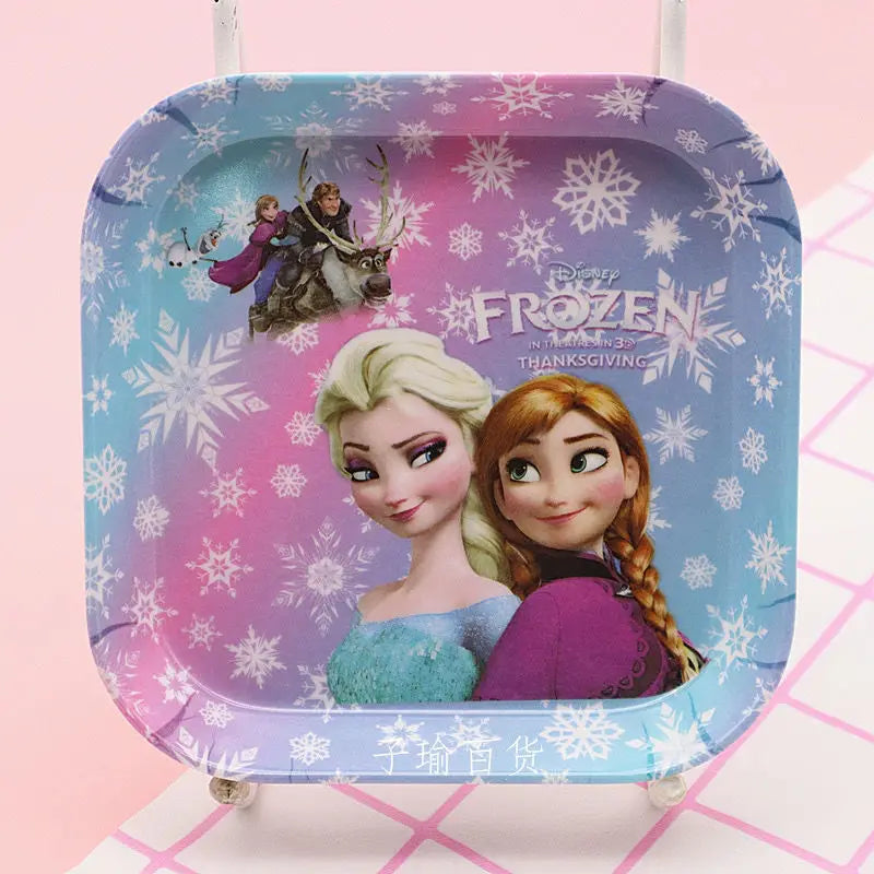FROZEN MOVIE Elsa Anna Olaf cartoon children's bowl and spoon set personalized creative animation movie anti-fall tableware wholesale