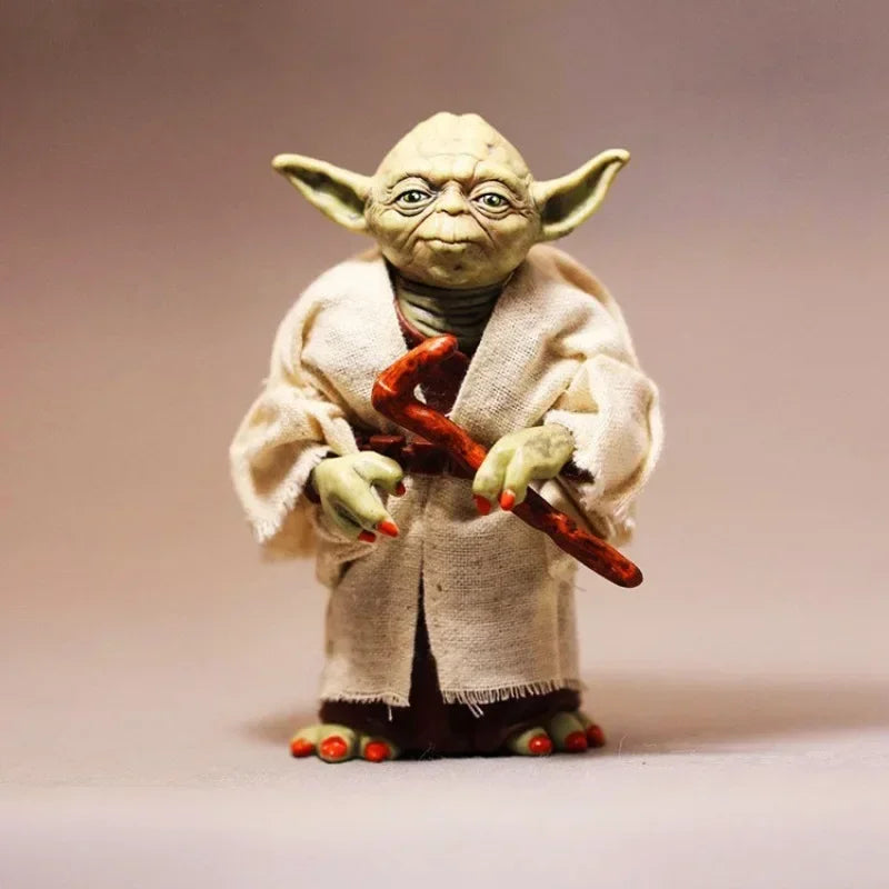 Stars Wars Movies Grand Master YODA Character Scale Model Action Figure Model Desktop Ornament Doll Toys Birthday Gifts