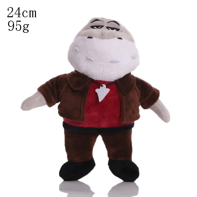 The Bad Guys movie Plush Toys Kawaii Wolf Piranha Snake Shark Tarantula Anime Doll Stuffed Animal Peluche Toy For Kids Gift