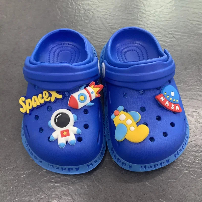 Space X themed Kids Sandals