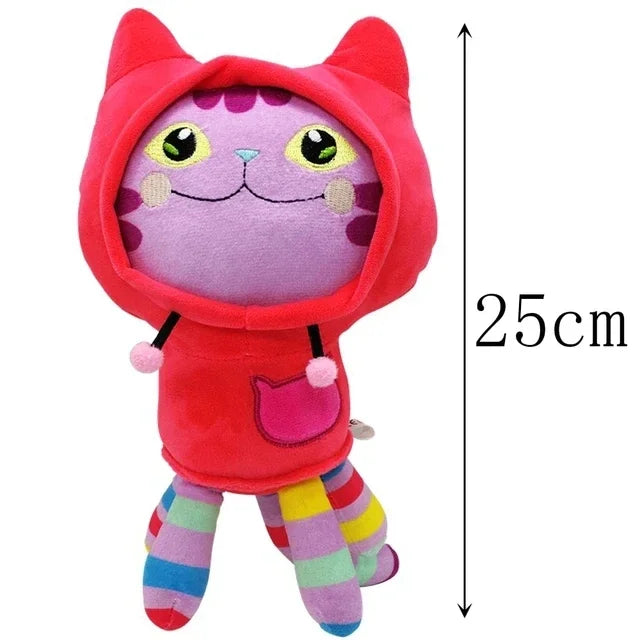 Animals Plush Gabby Dollhouse Lovely Plush Gaby Toy Plush House Cat Doll Cartoon Stuffed Animals Mermaid Cat Plushie Dolls Kids