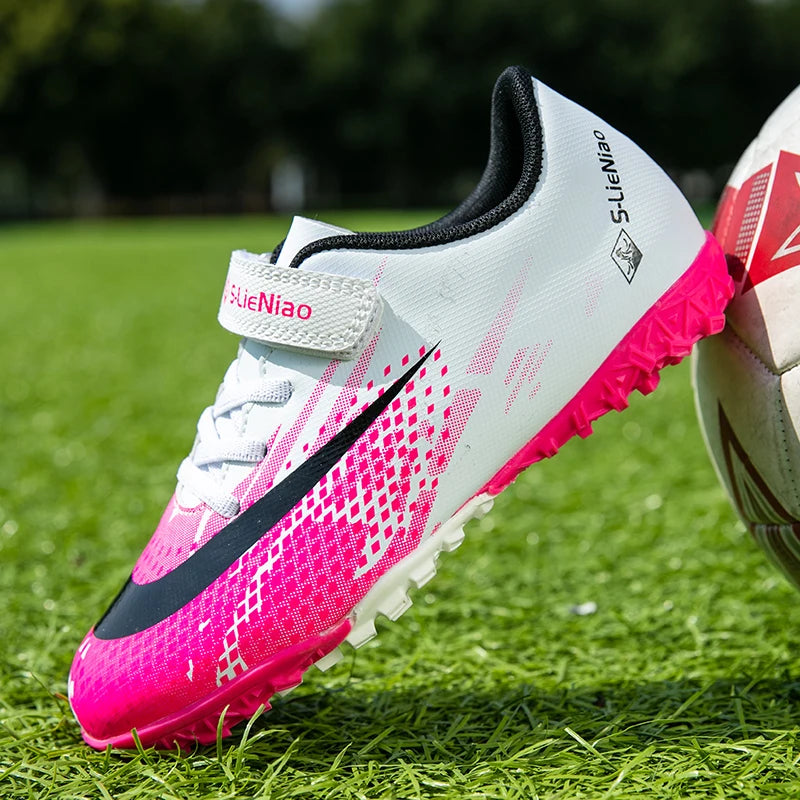 Fashionable Low Cut Children's Professional Football Soccer Shoes