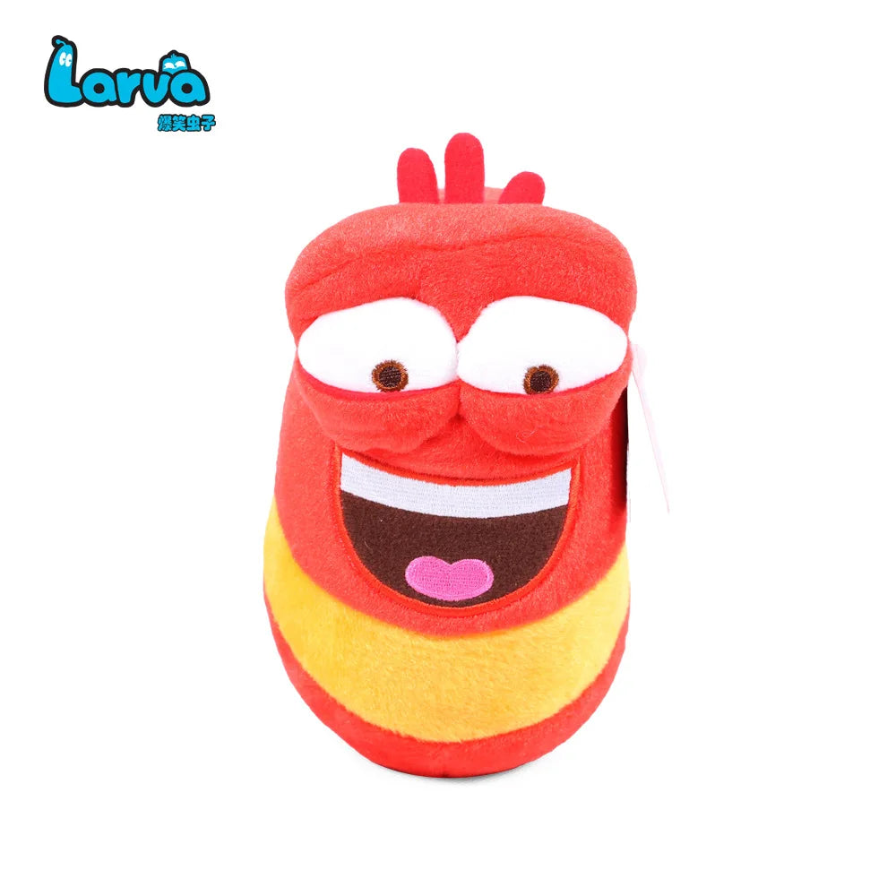 Anime TV SHOW Larva ,Creative Larva Plush Toy Stuffed 9/17CM Soft Cartoon Pillow Home Decor Plushie Toy Girl Birthday Gift