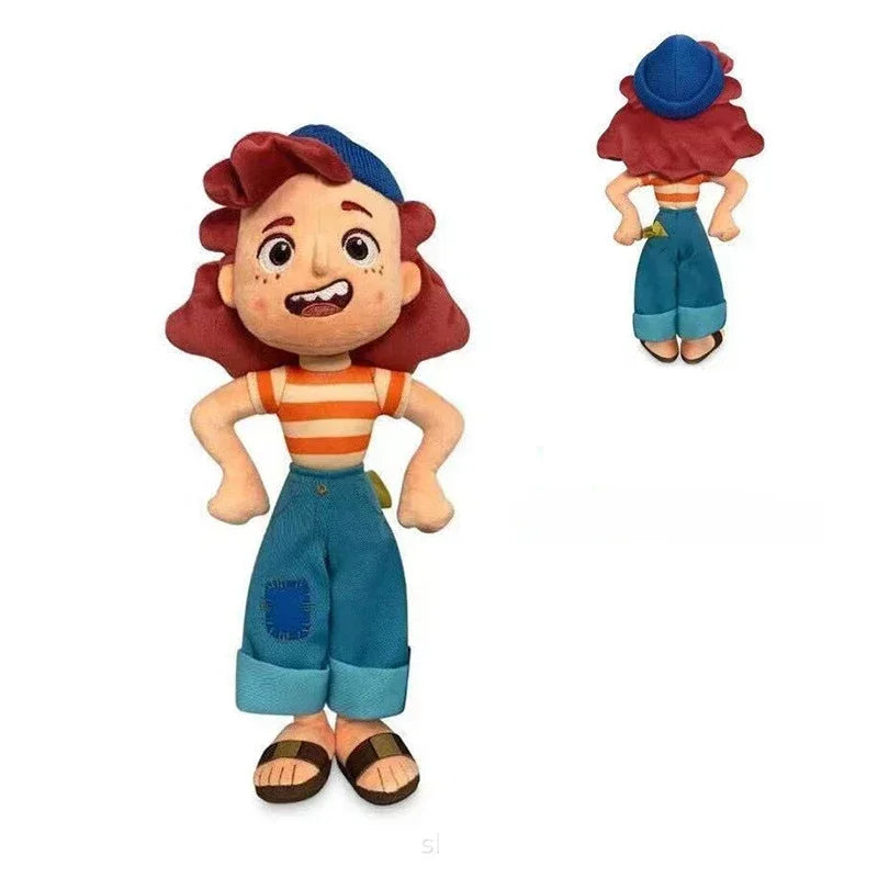 Disney Pixar Movie LUCA 32-45cm Alberto Sea Monster Plush Toy Cartoon Cat Purple Girl Stuffed Animal Toy Kids Christmas Gifts