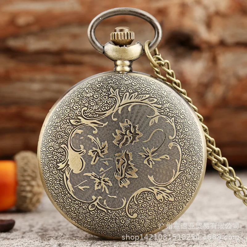 Disney Movie Gravity Fall Bill Cipher Time Gem Necklace Quartz Pocket Watch Weird Town Triangle One-Eyed Devil Pendant Chain Toy