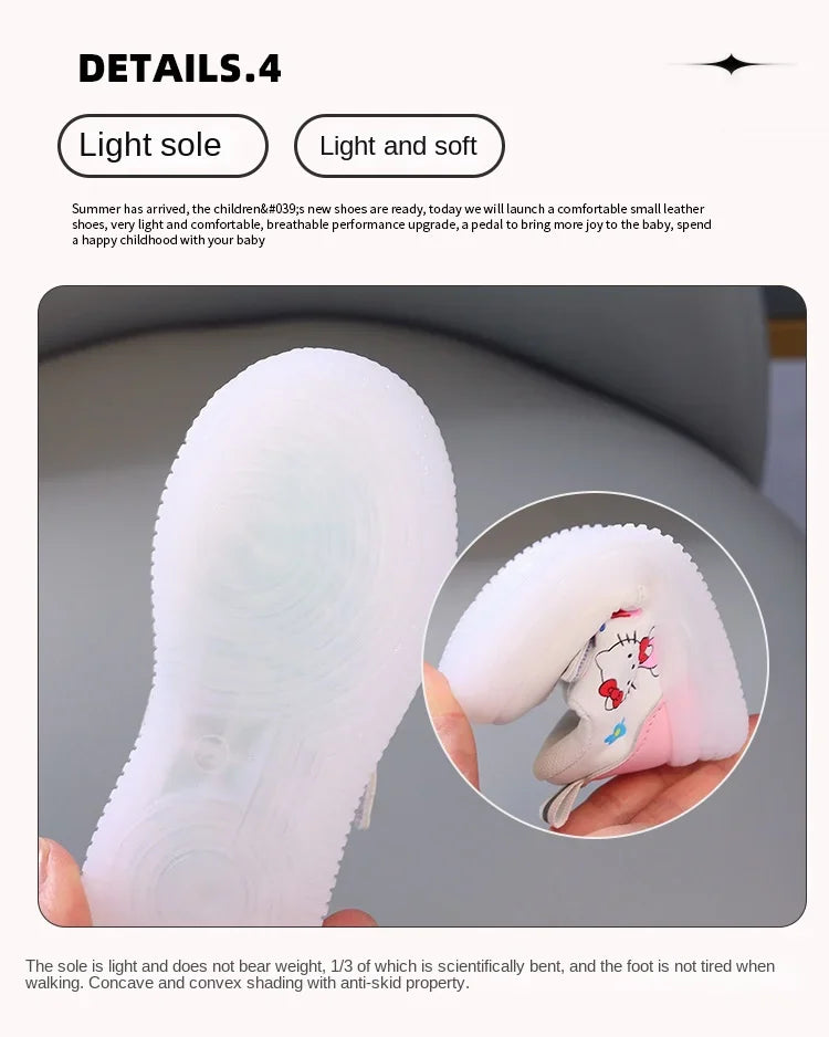 Hello Kitty LED Kids Shoes for Girls