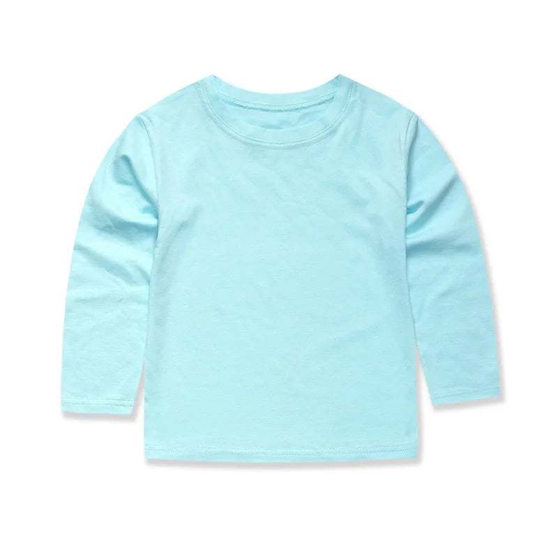 100% Cotton Plain T-Shirts For Kids