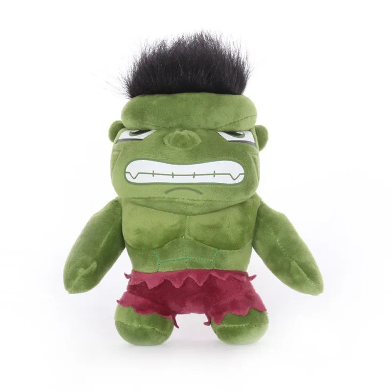The Avengers Movie 26cm Plush Toy Super heroes Spider Man Captain America Iron Man Doll Stuffed Toys for Children Gift