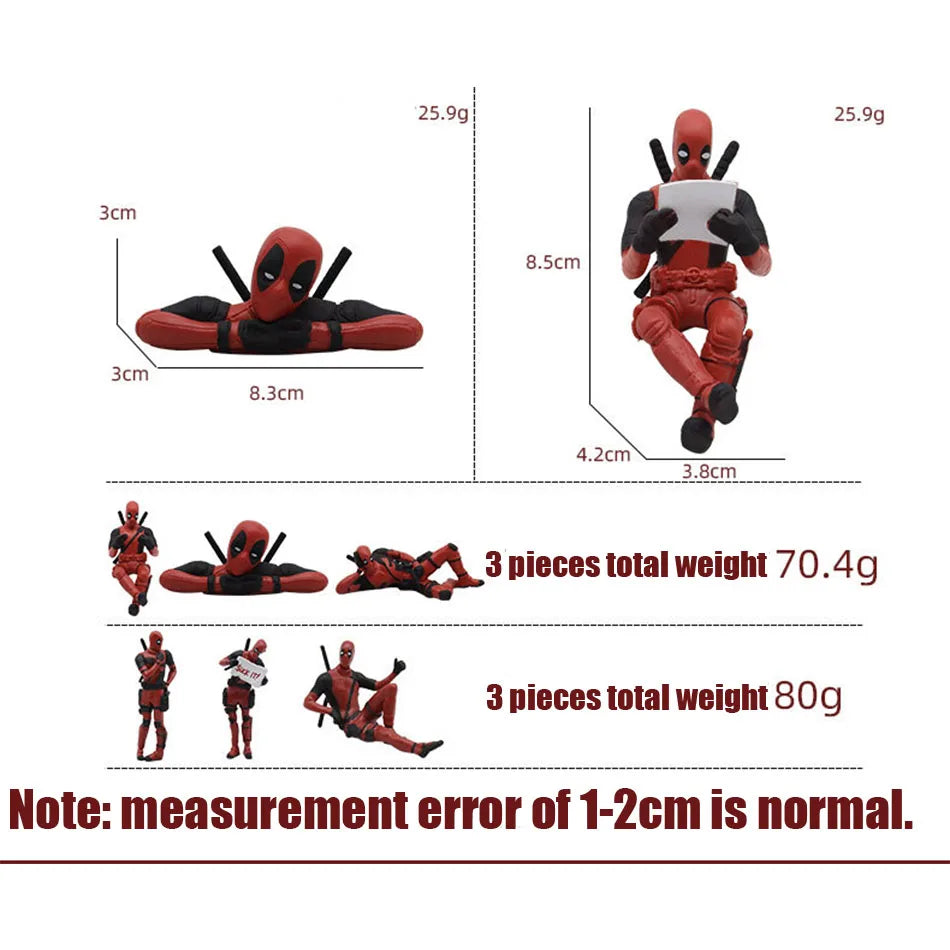Deadpool 3 movie Deadpool & Wolverine Figure Toy Doll Model Decoration For Kid Birthday Gifts