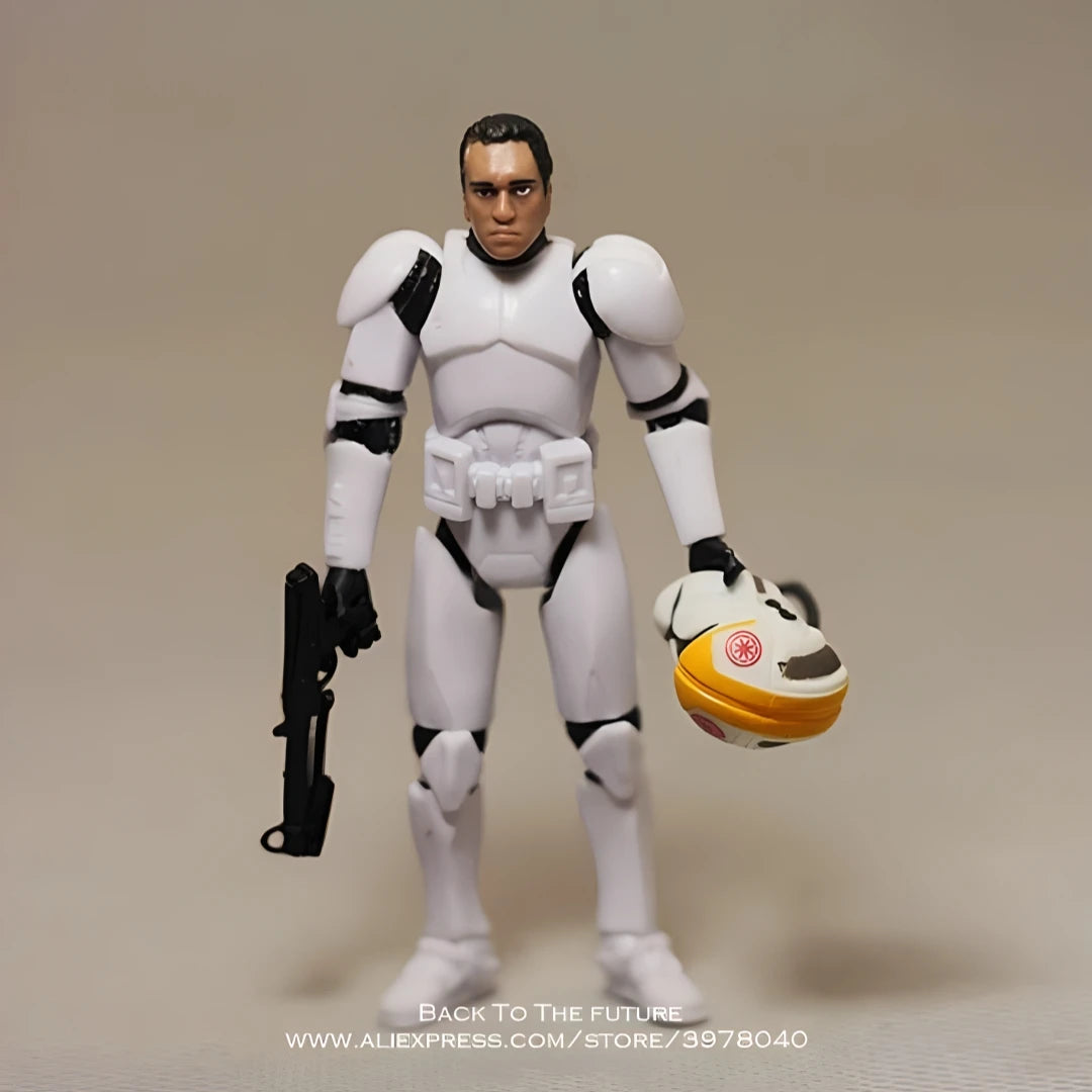 Star Wars Movie Darth Vader Dark Trooper 10cm Anime Action Figure Collection Mini Doll Toys Model For Children Gift