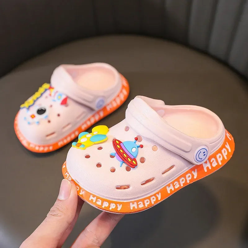 Space X themed Kids Sandals