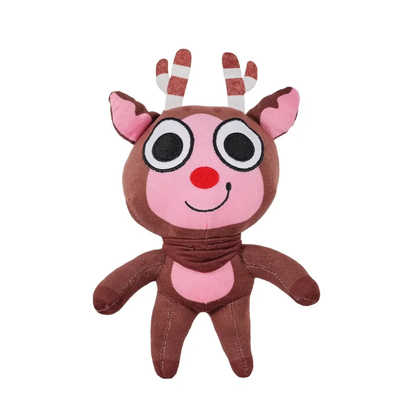 DANDY'S WORLD Plush Cute Dandy World Scrap Stuffed Horror Game Goob Pebble Plushie Soft Pillow Doll Children Gifts Doll