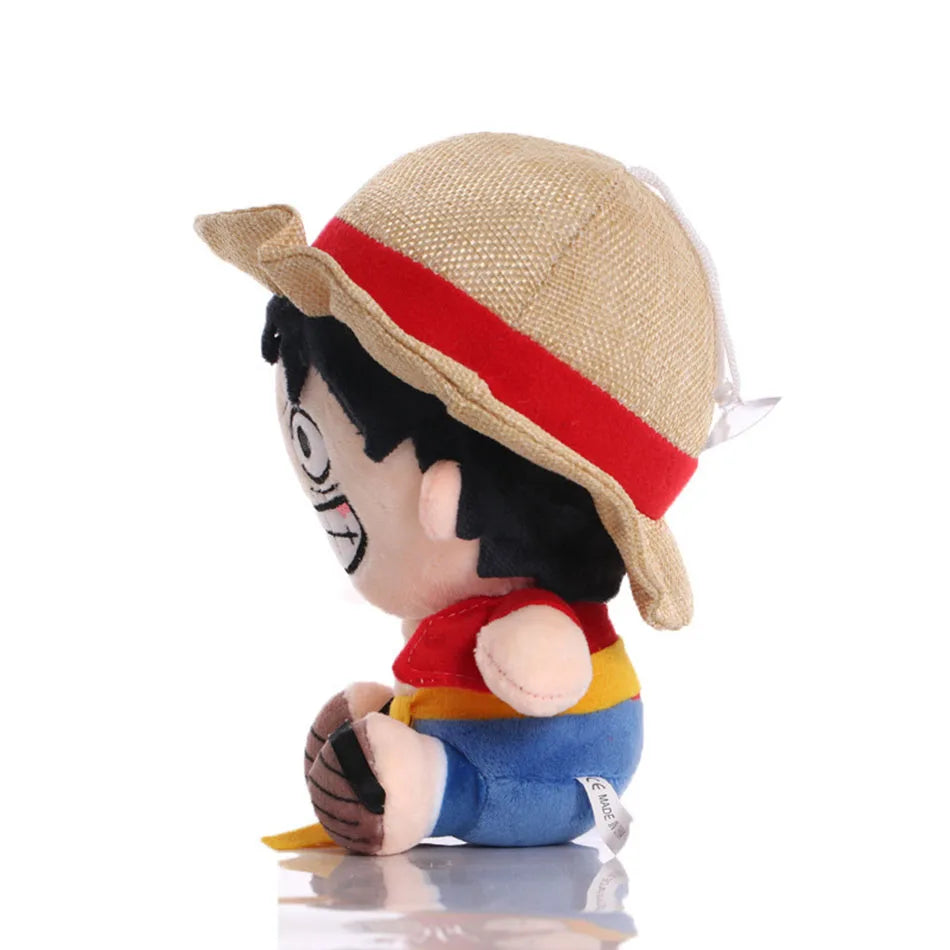 Japanese Anime One Piece 25cm Original Plush Toys CartoonFigure Luffy Chopper Ace Roronoa Zoro Cute Stuffed Doll Kids Xmas Gifts