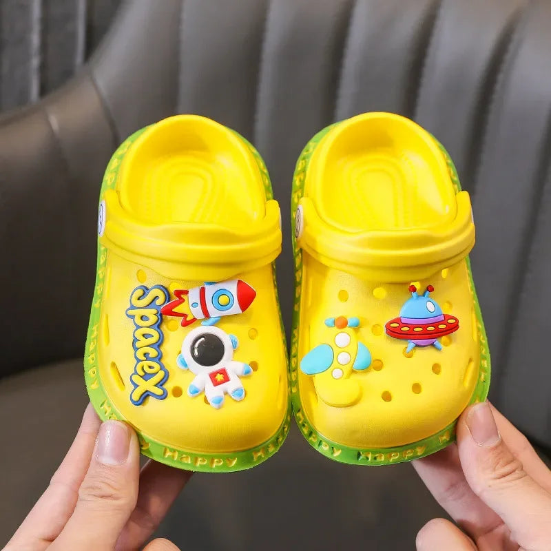 Space X themed Kids Sandals