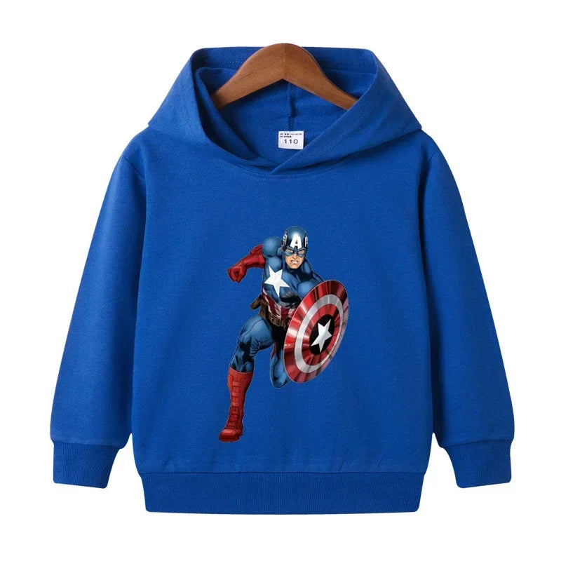 Disney hero Cartoon Printed Boy's Hoodies