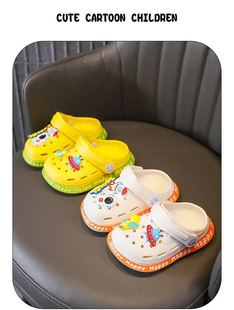 Space X themed Kids Sandals