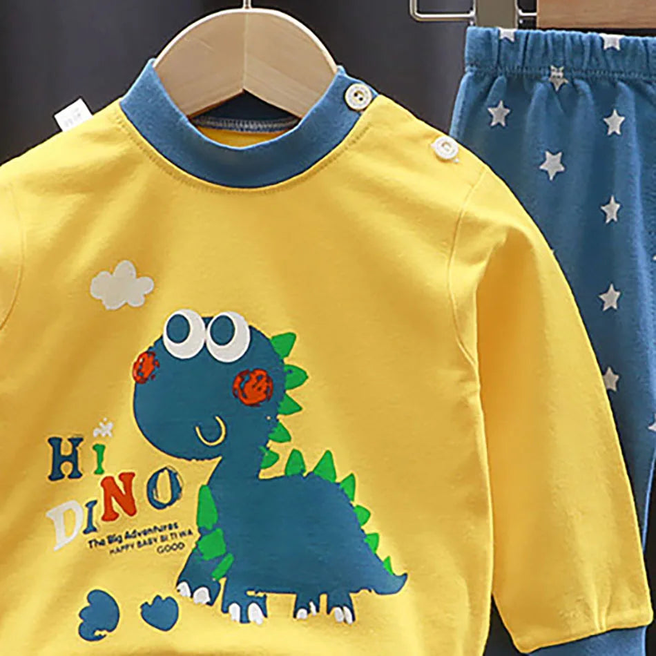 Children's Soft Comfort Cartoon Pajamas Sets