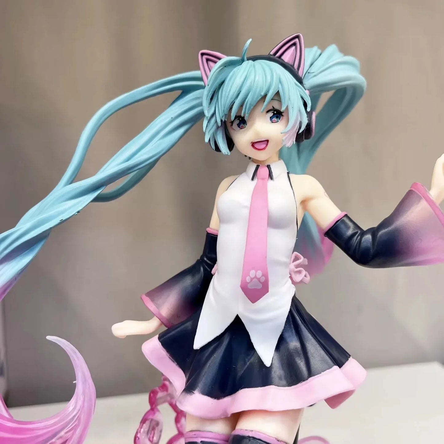Hatsune Miku Boxed 23CM New Anime Happy birthday Cute Kawaii Statue PVC Figure Collectible Model Toy birthday gifts
