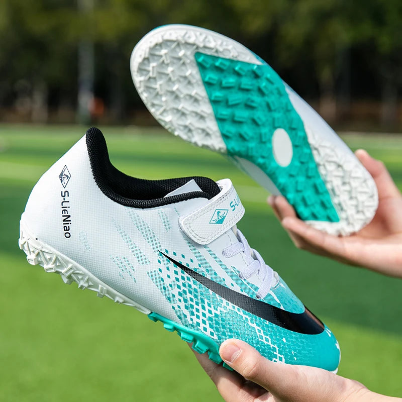Fashionable Low Cut Children's Professional Football Soccer Shoes
