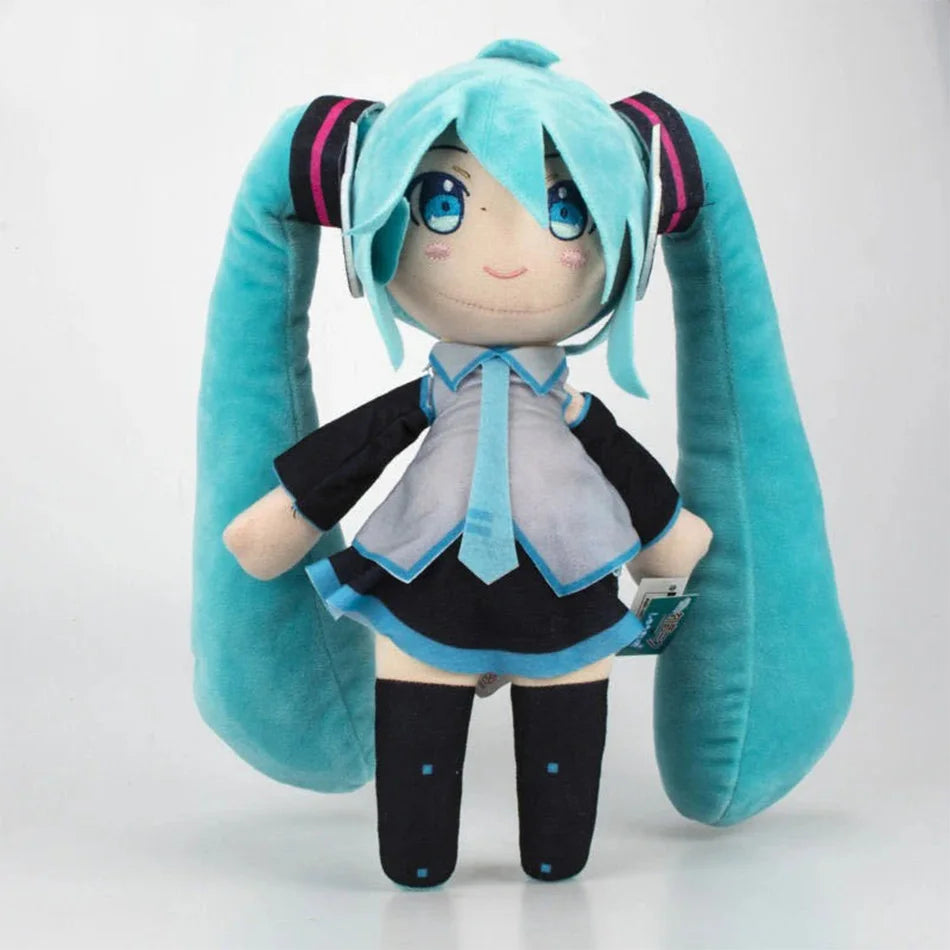 Japanese Anime Hatsune Miku 25cm Plush Doll Soft Pillow Future Doll Cute Christmas Gift For Children