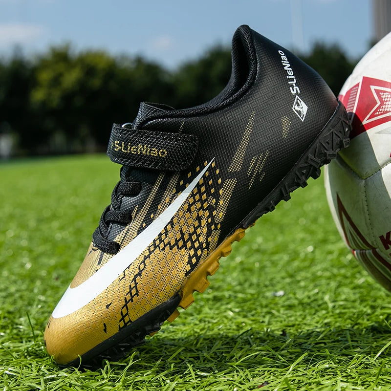 Fashionable Low Cut Children's Professional Football Soccer Shoes