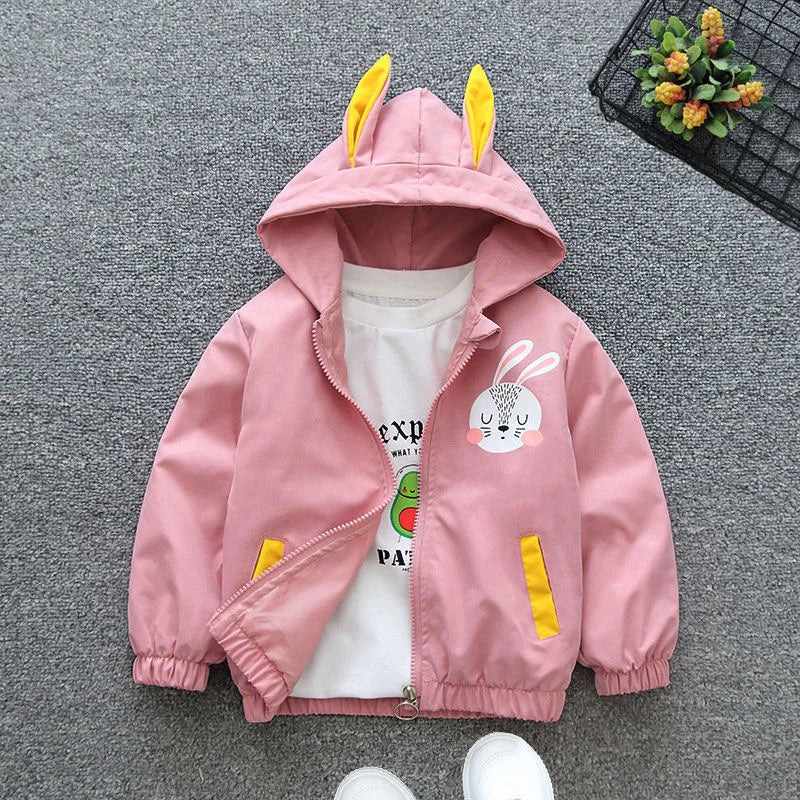 Girl's Cute Rabbit Jacket